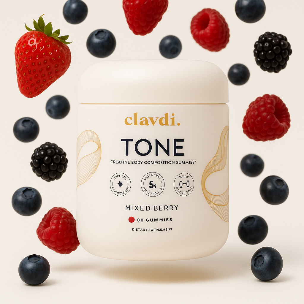 Tone Creatine Gummies for women.